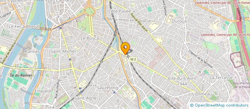 localisation de l'entreprise SCI LA PACK à TOULOUSE