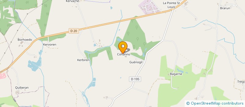 localisation de l'entreprise SCI LA PAGAMON  SURZUR