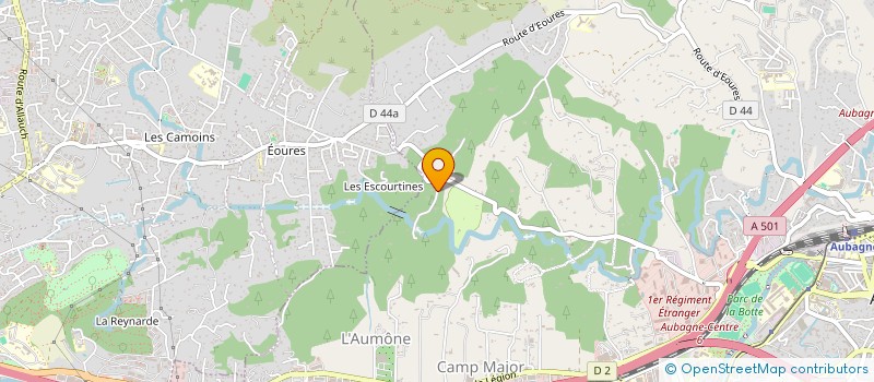 localisation de l'entreprise SCI LA PAGEOTTE à AUBAGNE