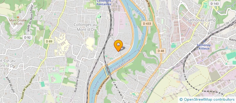 localisation de l'entreprise SCI LA PAILLASSE  COLLONGES-AU-MONT- D OR