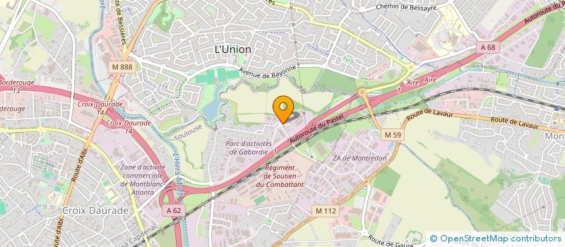 localisation de l'entreprise SCI LA PAIRE à TOULOUSE