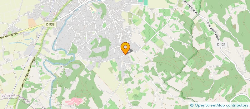 localisation de l'entreprise SCI LA PAIX  PERNES-LES-FONTAINES