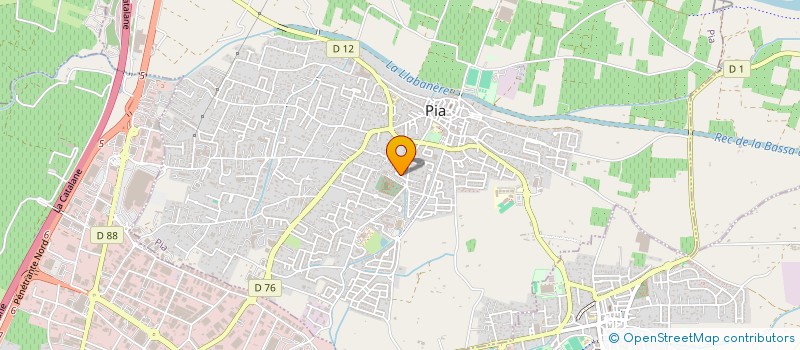 localisation de l'entreprise SCI LA PALANQUETTE  PIA