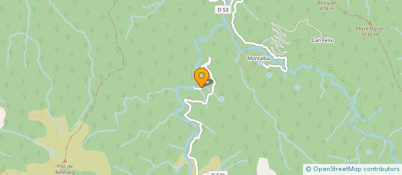 localisation de l'entreprise SCI LA PALETTE MOURIER  AMELIE LES BAINS