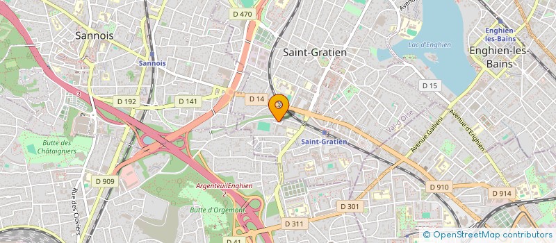 localisation de l'entreprise SCI LA PALLIERE à SAINT-GRATIEN
