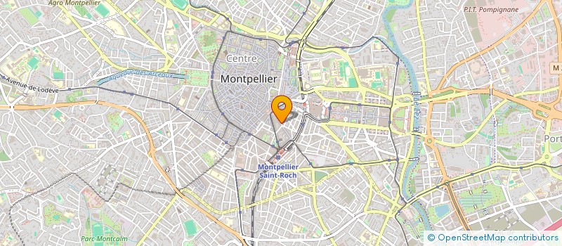localisation de l'entreprise SCI LA PALMERAIE à MONTPELLIER