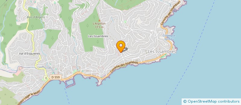 localisation de l'entreprise SCI LA PALMERAIE à ROQUEBRUNE-SUR-ARGENS