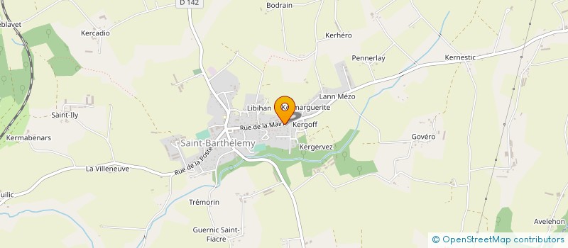 localisation de l'entreprise SCI LA PALMERAIE à SAINT-BARTHELEMY