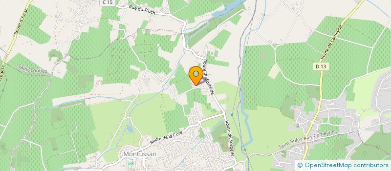 localisation de l'entreprise SCI LA PALMERAIE DUBOURG IMMOBILIER  MONTUSSAN