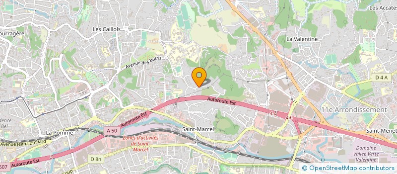 localisation de l'entreprise SCI LA PALMERAIE XLM à MARSEILLE