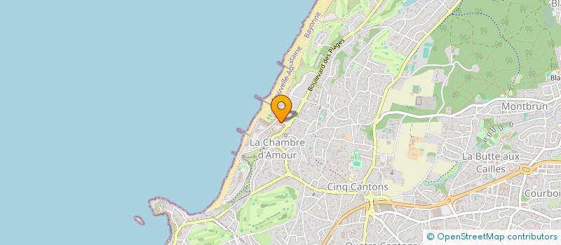 localisation de l'entreprise SCI LA PALOMA à ANGLET