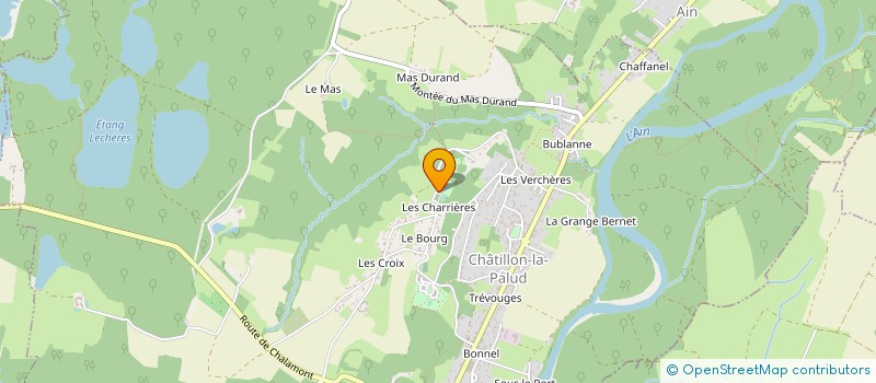 localisation de l'entreprise SCI LA PALUD à CHATILLON-LA-PALUD