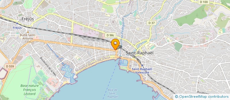 localisation de l'entreprise SCI LA PALUD BENJIE à FREJUS