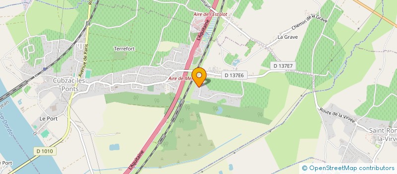 localisation de l'entreprise SCI LA PALUE  CASTILLONNES