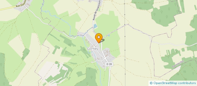 localisation de l'entreprise SCI LA PAMPA  GORHEY