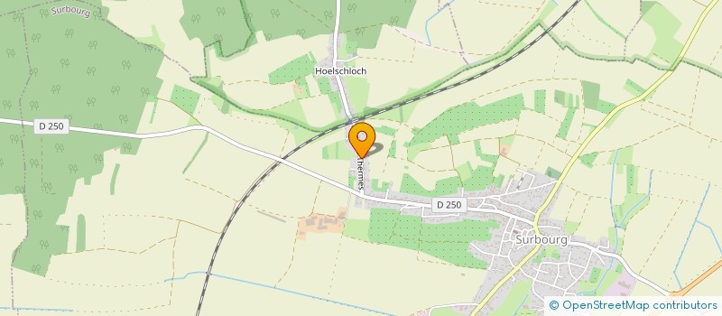 localisation de l'entreprise SCI LA PAMPA  MERKWILLER-PECHELBRONN