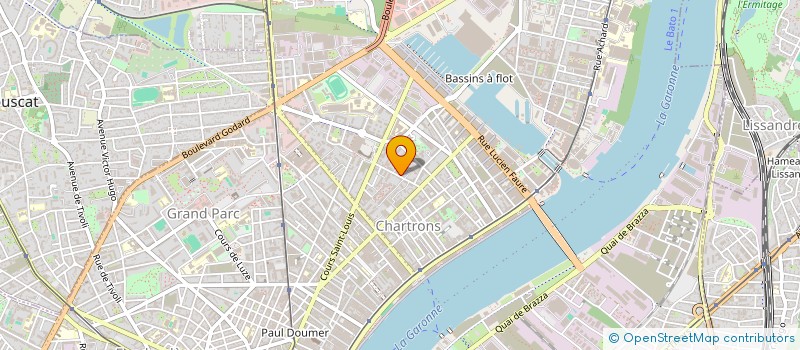 localisation de l'entreprise SCI LA PANAMAISE  BORDEAUX