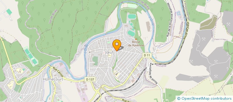 localisation de l'entreprise SCI LA PANNETIERE  JUF