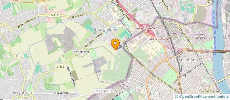 localisation de l'entreprise SCI LA PAOLA  SAINT-LOUIS