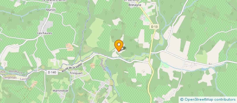 localisation de l'entreprise SCI LA PARCHEMINERIE  CAPIAN