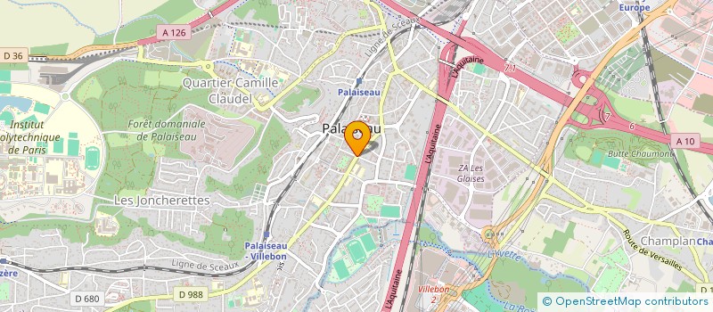 localisation de l'entreprise SCI LA PARENTHESE à PALAISEAU