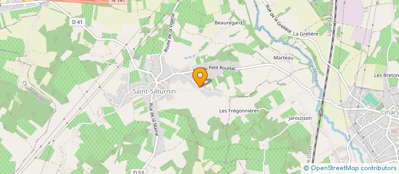 localisation de l'entreprise SCI LA PARISIENNE à SAINT-SATURNIN