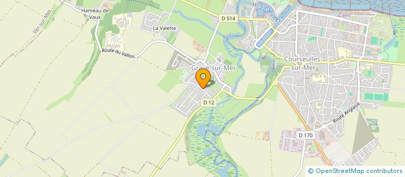 localisation de l'entreprise SCI LA PARISIENNE DELORMORIN  GRAYE-SUR-MER