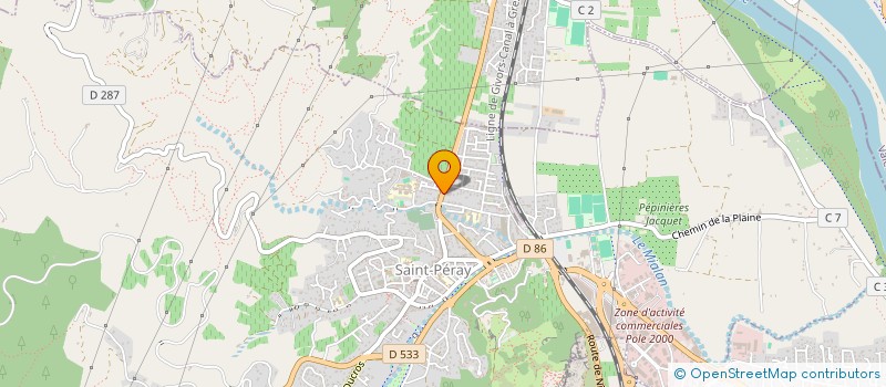 localisation de l'entreprise SCI LA PART DES ANGES à SAINT-PERAY