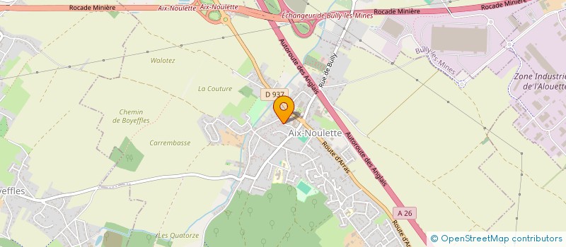 localisation de l'entreprise SCI LA PART DES ANGES  AIX-NOULETTE