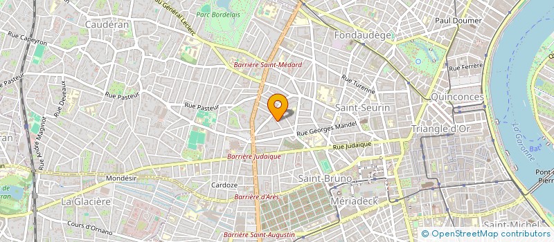 localisation de l'entreprise SCI LA PASSE  BORDEAUX