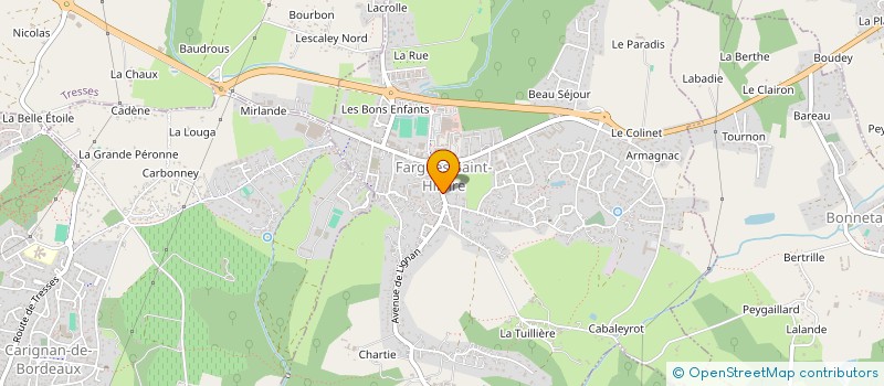 localisation de l'entreprise SCI LA PASSEE  FARGUES-SAINT-HILAIRE