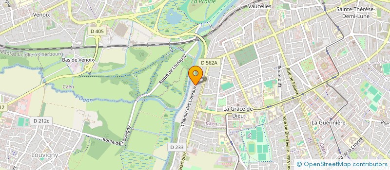 localisation de l'entreprise SCI LA PASTORALE  FLEURY-SUR-ORNE