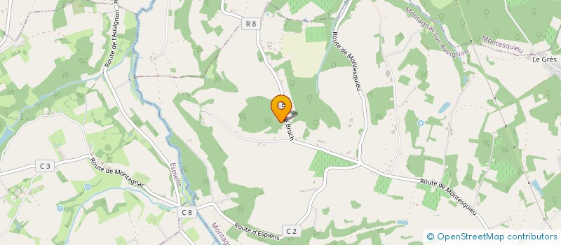 localisation de l'entreprise SCI LA PASTOURELLE  LE FRECHOU