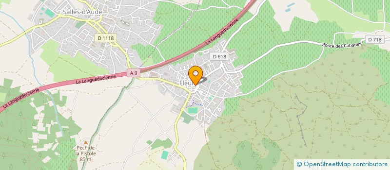 localisation de l'entreprise SCI LA PASTOURELLE  FLEURY