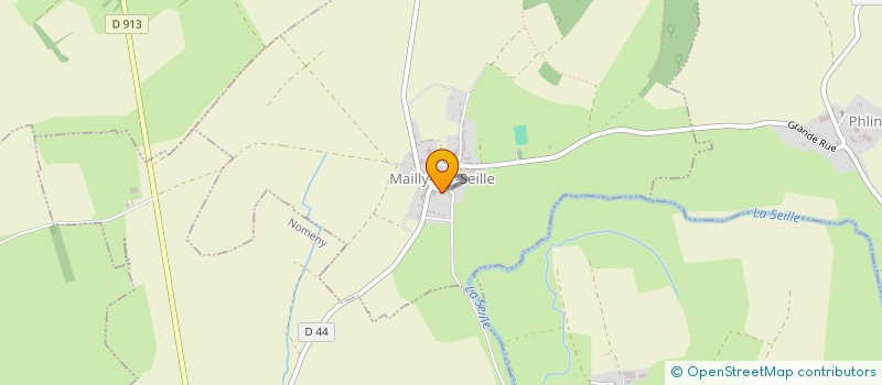 localisation de l'entreprise SCI LA PATERNELLE  MAILLY-SUR-SEILLE