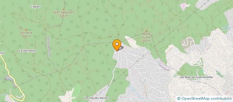 localisation de l'entreprise SCI LA PAUSA  GRIMAUD