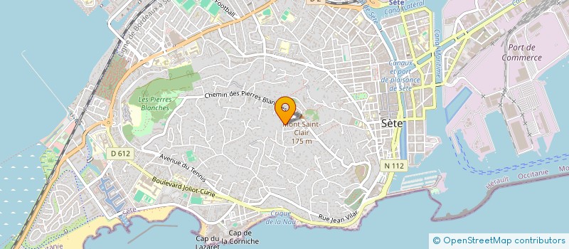 localisation de l'entreprise SCI LA PAYANNE  SETE