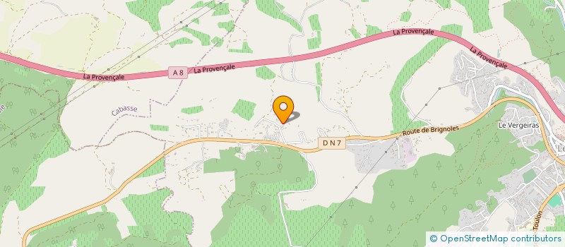 localisation de l'entreprise SCI LA PAYETTE  LE LUC