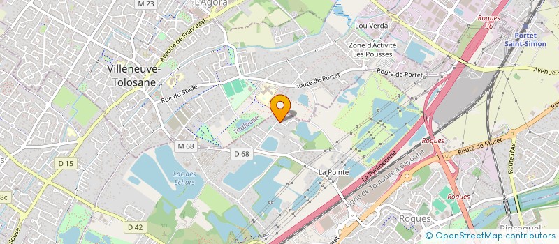 localisation de l'entreprise SCI LA PAYSANNE  LACROIX-FALGARDE