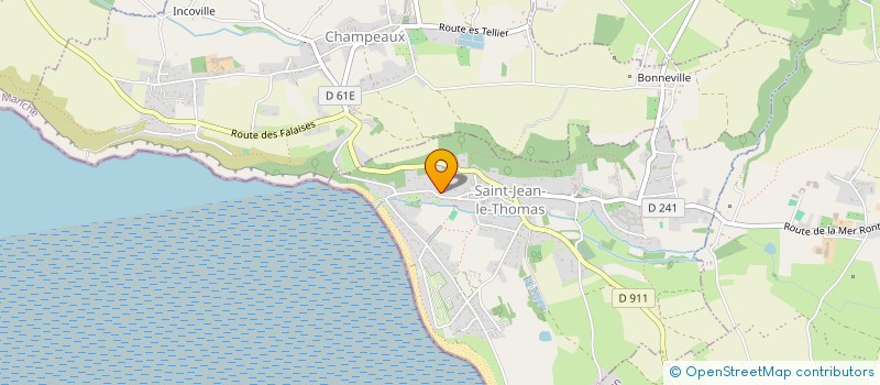 localisation de l'entreprise SCI LA PEDRERA  SAINT-JEAN-LE-THOMAS