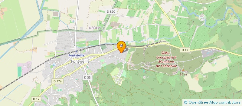 localisation de l'entreprise SCI LA PEIRO  FONTVIEILLE