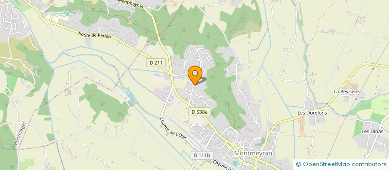 localisation de l'entreprise SCI LA PELINGRONNE  VAUNAVEYS-LA-ROCHETTE