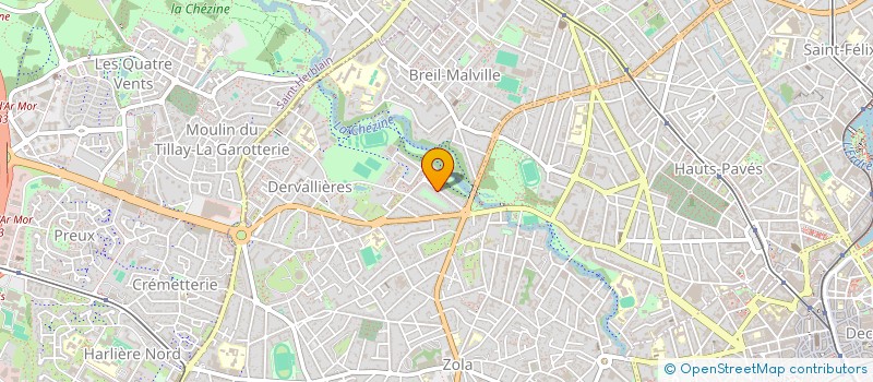 localisation de l'entreprise SCI LA PELLETERIE  NANTES
