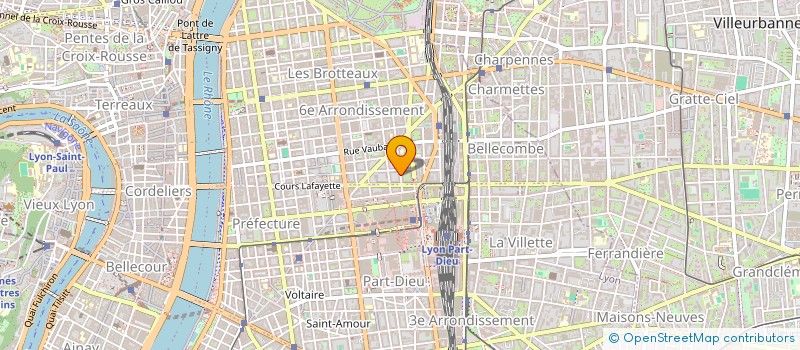 localisation de l'entreprise SCI LA PELLETIERE  LYON