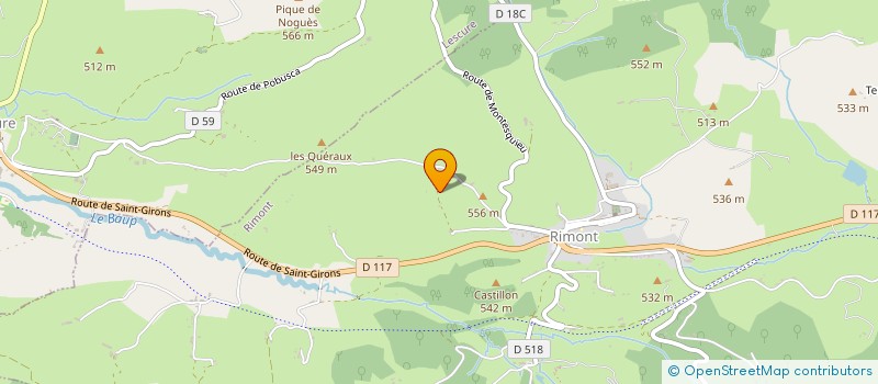 localisation de l'entreprise SCI LA PENSEE SAUVAGE à RIMONT