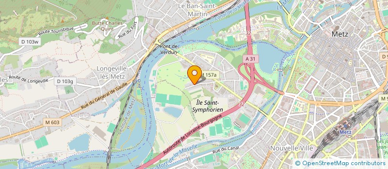 localisation de l'entreprise SCI LA PEP DE L'ILE  LONGEVILLE-LES-METZ