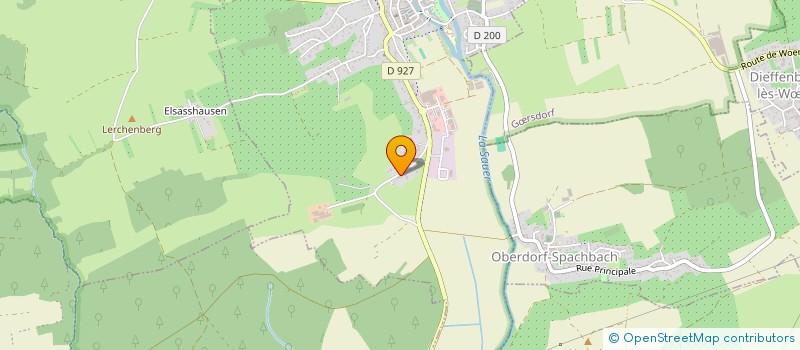 localisation de l'entreprise SCI LA PEPINIERE  WRTH