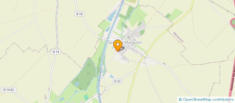 localisation de l'entreprise SCI LA PEPINIERE  SAINS-LES-MARQUION