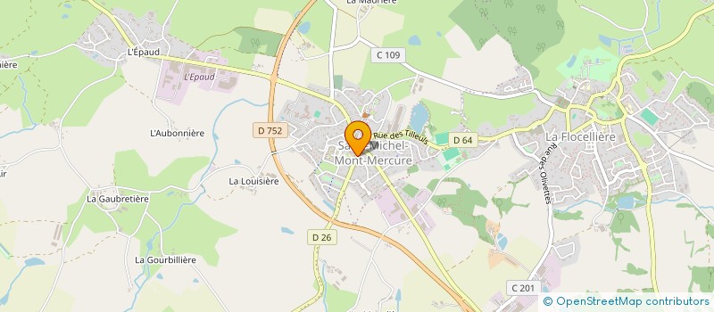 localisation de l'entreprise SCI LA PEPINIERE à SEVREMONT