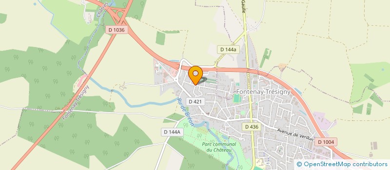 localisation de l'entreprise SCI LA PEPINIERE  FONTENAY-TRESIGNY